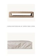 Restoration hardware cassale for sale  USA