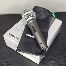 Microfone Samson Q4 dinâmico - NOVO/CAIXA ABERTA - Gravação ao vivo de vocais comprar usado  Enviando para Brazil