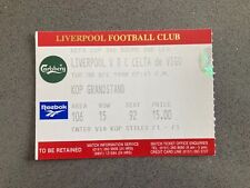 Ingresso para partida Liverpool v Celta Vigo 1998-99 comprar usado  Enviando para Brazil
