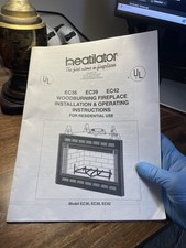 Heatilator ec36 ec39 for sale  New Baltimore