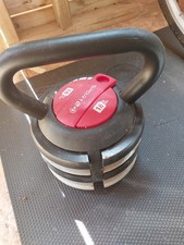 18kg adjustable kettlebell for sale  HALESOWEN