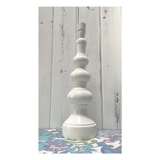 Vintage white chalkware for sale  LEICESTER
