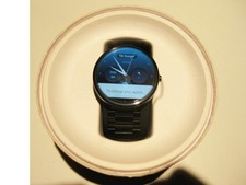Smartwatch Motorola Moto 360 pulseira de aço inoxidável preto LEIA!!! comprar usado  Enviando para Brazil