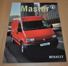 Folheto de caminhão Renault Master Van 1998 Prospekt Prospectus edição alemã comprar usado  Enviando para Brazil