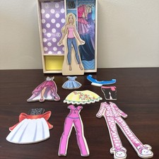 Barbie wooden magnetic for sale  Chesterton