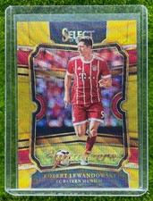 Ecualizadores oro 2/10 Panini Select #EQ-1 2017-18 Robert Lewandowski segunda mano  Embacar hacia Mexico