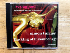 Simon Turner - Sex Appeal - The King of Luxembourg - 1992 Richmond Records CD comprar usado  Enviando para Brazil