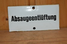 Riginal altes emailschild gebraucht kaufen  Limbach-Oberfrohna