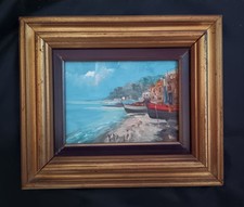 Dipinto olio legno usato  Roma