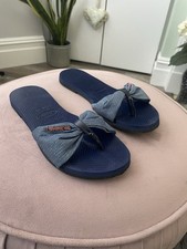 Havaianas blue canvas for sale  GRAVESEND
