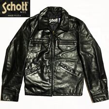 Schott zip leather d'occasion  Expédié en Belgium