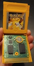 Pokemon Amarelo Nintendo Game Boy Genuíno Pikachu Nova Bateria PAL GBA GBC Retrô comprar usado  Enviando para Brazil