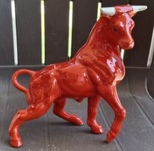 Red ceramic bull for sale  Muskegon