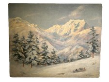 Dipinto olio masonite usato  Torino