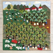 Peruvian arpillera tapestry for sale  Broomfield