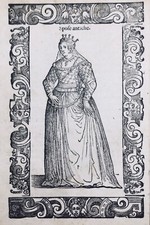 Usado, Venice In 1598 Venetian Woman Italy Rare Wood Engraving Vecellio Venezia comprar usado  Enviando para Brazil