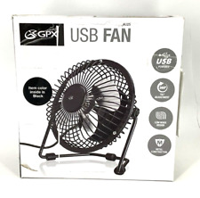 Ventilador de mesa USB GPX AU25B preto ❤️️ ✅ ❤️️ ✅ NOVO!!! CAIXA ABERTA!!! ❤️️ ✅ ❤️️ ✅ comprar usado  Enviando para Brazil