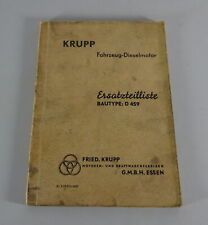 Teilekatalog ersatzteilliste k gebraucht kaufen  Jever
