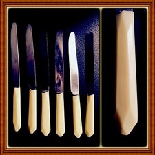 Lot couteaux table d'occasion  France