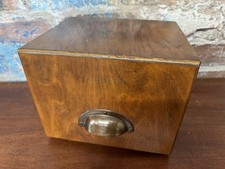 Vintage wooden index for sale  STAFFORD