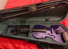 Purple violin for sale  WORTHING