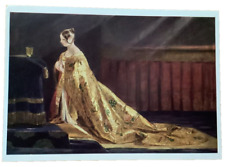 Printed postcard queen for sale  BURY