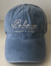 Chapéu Foley Estates Vineyard & Winery azul alça ajustável  comprar usado  Enviando para Brazil