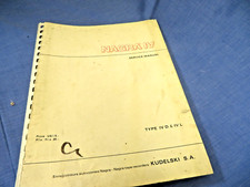 Original service manual for sale  SHEPPERTON
