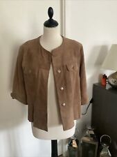 Veste cuir daim d'occasion  Andeville