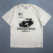 Usado, Camiseta Campbell California Hot Rods anos 80 Hanes vintage ponto único gráfica carros comprar usado  Enviando para Brazil