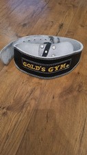 Gold gym leather for sale  ILFORD