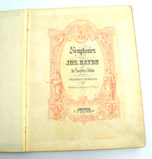 Altes notenbuch symphonien gebraucht kaufen  Dresden