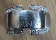 Dkny damenring edelstahl gebraucht kaufen  Hiddenhausen