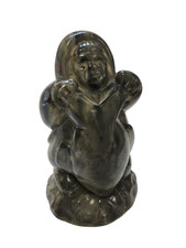 Vintage inuit soapstone for sale  RUGBY