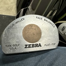 Raro Tour Miller Flat Top Ram Golf Zebra Face Balanced Mallet Putter destro 33” comprar usado  Enviando para Brazil