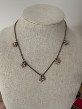 Vintage flower necklace for sale  ROYSTON