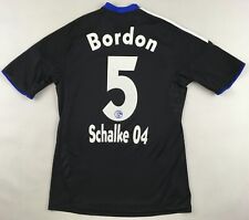 Schalke 04 2009 2010 #5 Marcelo Bordon Adidas Trikot dritte Gazprom jersey Gr.M comprar usado  Enviando para Brazil