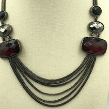 Black festoon necklace for sale  BRISTOL