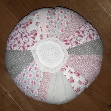 Coussin rond patchwork d'occasion  Strasbourg-
