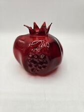 Pomegranate red glass for sale  Jackson Springs