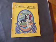 Découpage apprends fables d'occasion  Villemomble