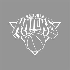 Logotipo del equipo de la NBA de los New York Knicks 1 color calcomanía de vinilo pared ventana coche segunda mano  Embacar hacia Mexico