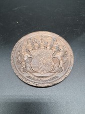 Große bronzeguss medaille gebraucht kaufen  Steinau