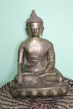 Buddha figur bronze gebraucht kaufen  Rastatt