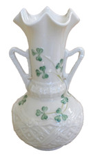 Belleek vase 6.5 for sale  Patchogue