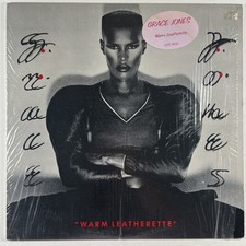 Grace Jones “Warm Leatherette” LP/Island Records ILPS 9592 (EX) 1980 Shrink Hype comprar usado  Enviando para Brazil