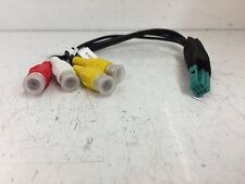 Clarion Nx-501 Rádio de Carro Navegação por Satélite Pré-Saída Av In Out Chicote Auxiliar de Câmera Tear de Chumbo comprar usado  Enviando para Brazil