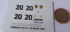 Decals décalcomanie ferrari d'occasion  Lillers