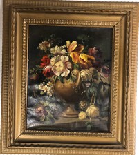 Quadro olio cartone usato  Roma