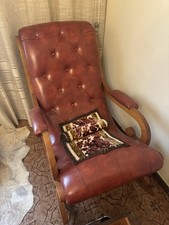 Sedia dondolo vintage usato  Caltanissetta